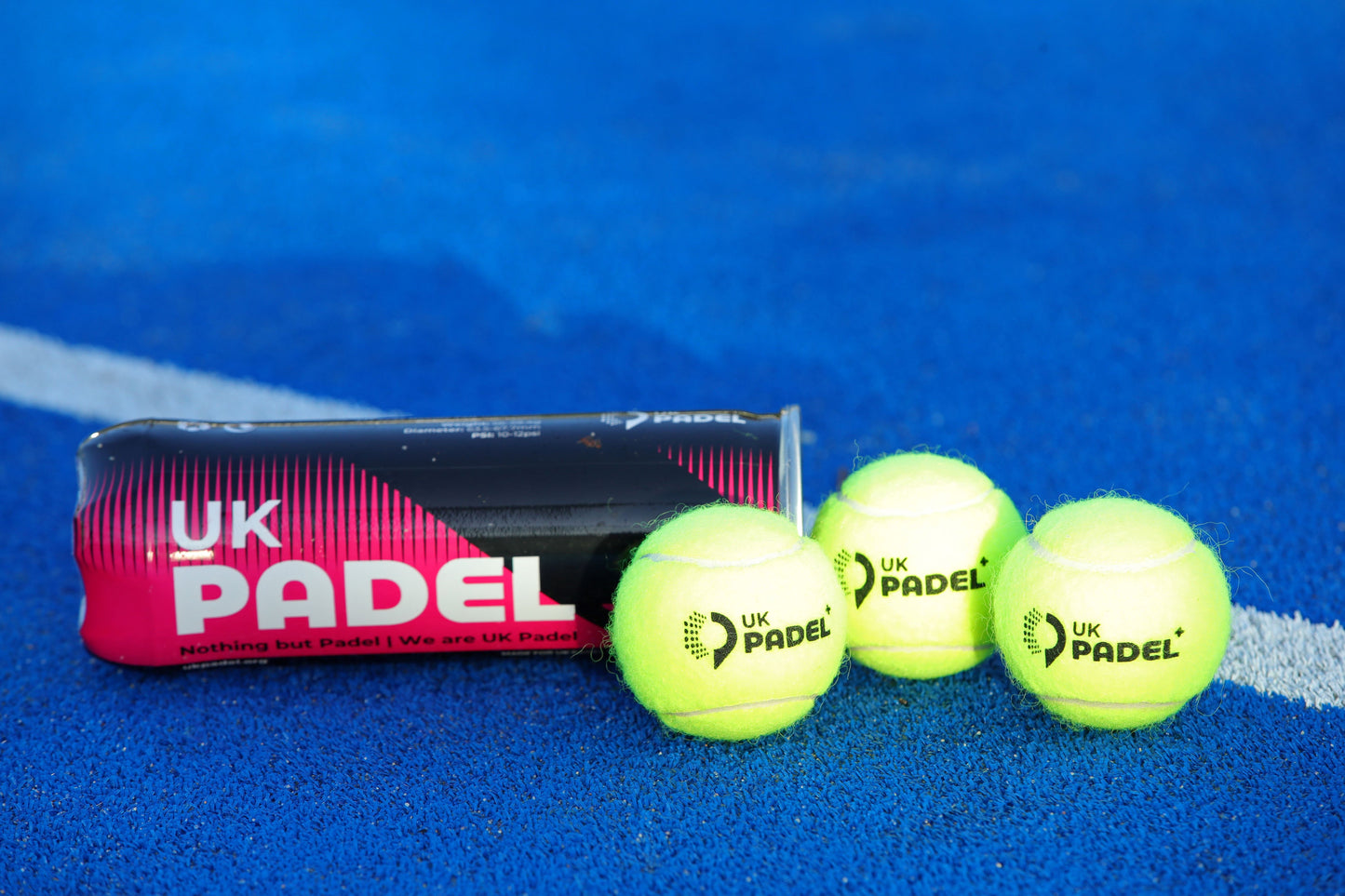 UK PADEL ball+ ( x3 Tubes)