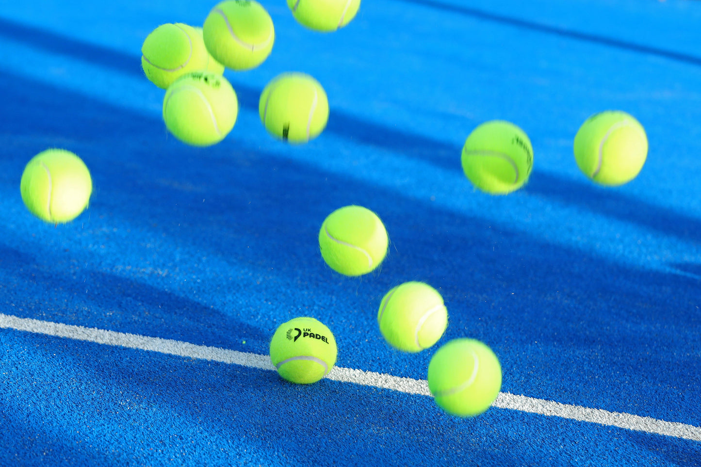 UK Padel Balls, 1 Pack of 3