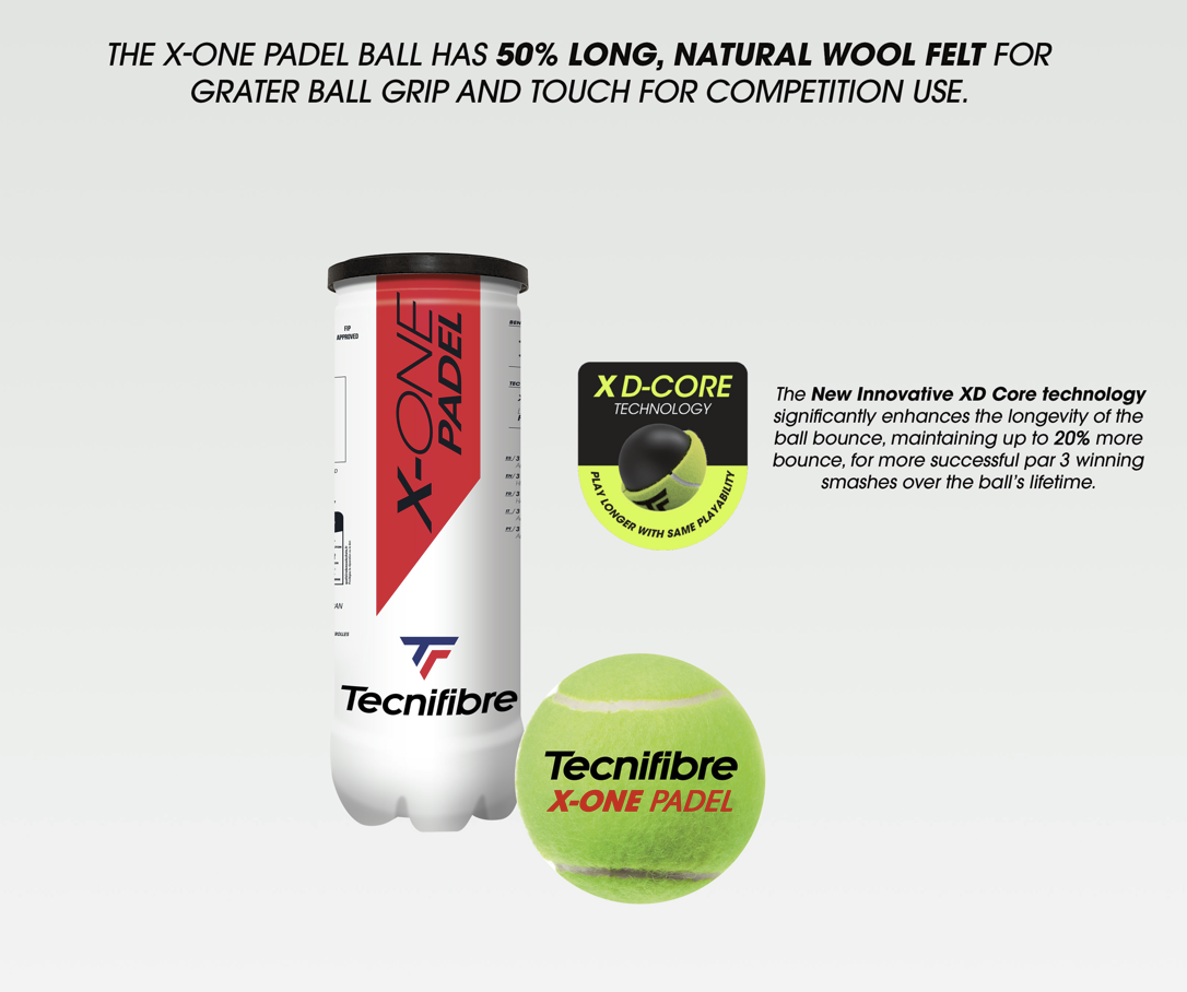 Tecnifibre X-ONE PADEL BALL