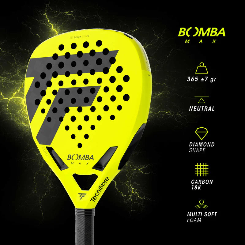 Tecnifibre Bomba Max Padel Racket (2026)
