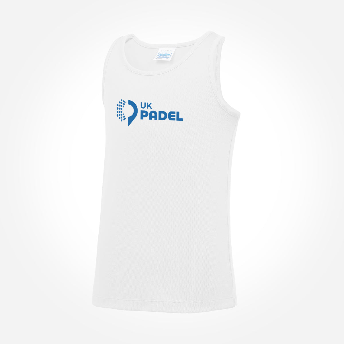 UK Padel Kids cool vest (large UK Padel logo)